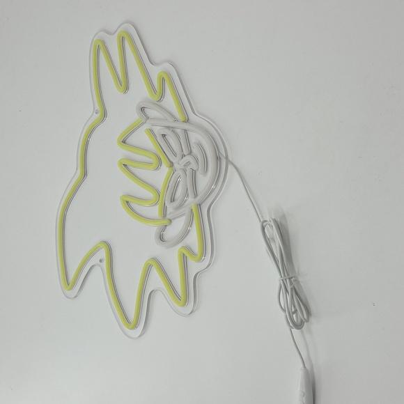 Anime Yellow and White Neon Light Sign New In Box! - Picture 7 of 16
